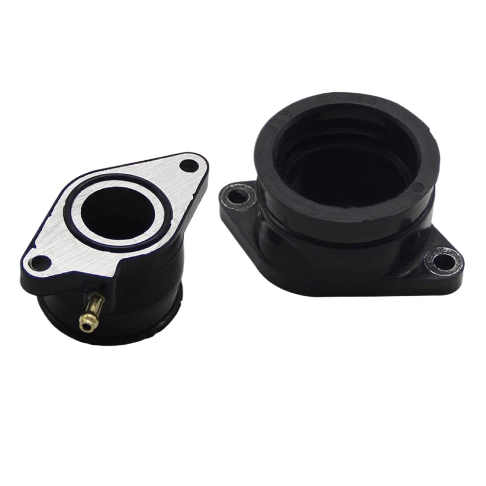 2 Pcs Motorcycle Carburetor Interface Manifold Intake Adhesive Compatible with XTZ660 Tenere 1991-1999 SZR660 3YF-13586-00 3YF-13596-00