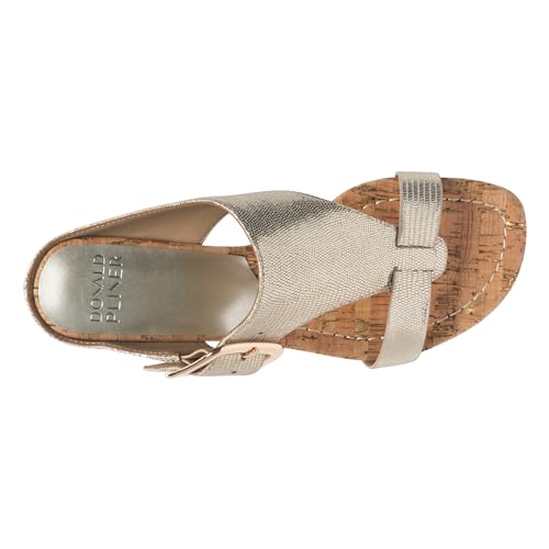 Image of Donald Pliner Women's VINE Wedge Sandals, Open-Toe Sandals, Women's Sandals, Comfortable Sandals, Summer Wedges, Dress Sandals