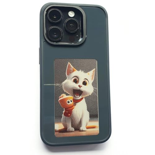 Coque iPhone 16 Pro Max fonefunshop à écran E Ink personnalisable via NFC