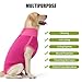 Dotoner Dog Surgery Recovery Suit Dog Suit for Male Female Neuter Anti-Lick Abdominal Wounds Bite Protective Outfit Alternative E-Collar & Cone Breathable Spay Suit for Medium Large Dogs