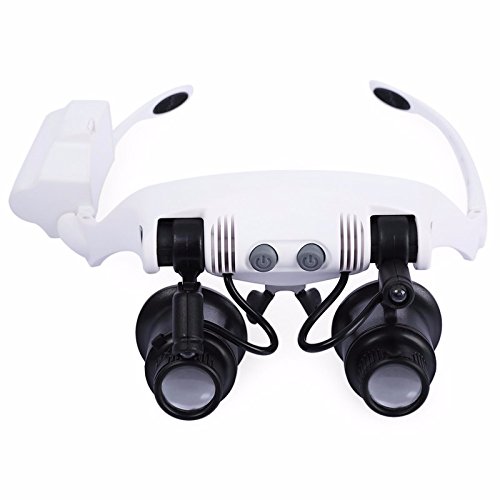 Bandeau LED Loupe Lampe Frontale Bijou Montre Reparation