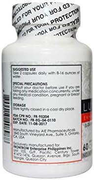 Luxxe White Authentic Enhanced Glutathione (1 Bottle-60 Capsules) & Luxxe Renew -8 Berry Extract (1 Bottle-60 Capsules) Set
