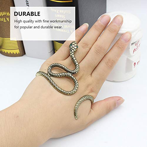 KESYOO 2 Pcs Pulseira de Cobra Pulseira Criativa Forma de Cobra Do Vintage Braço Manguito Halloween