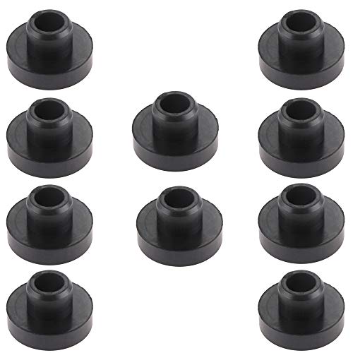 VideoPUP 10pcs 33/64\" Fuel Tank Bushing Rubber Grommet Seal, Lawn Mower Parts Accessories Fuel Tank Bushing Grommet for Lawn Mower, Mower Lawn, Tractor, Generator Lawn Mower