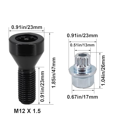 Tornillo cubo rueda 36136764057 soluciona la desprotección de llantas 2