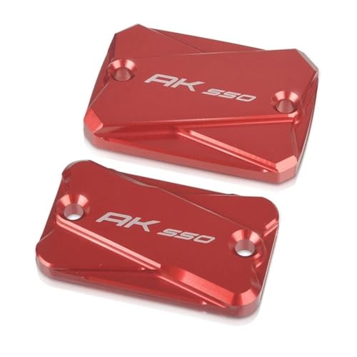 Couvercle de réservoir de liquide de frein rouge pour KYMCO AK550 de 2018 à 2024