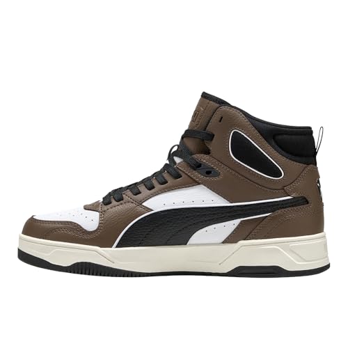 Image of PUMA Mens Rebound Break Mid Lace Up Sneakers Shoes Casual