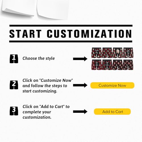 Custom boxers Personalized Boxers With Face Photo For Men Boyfriend Husband Him Best Gifts Birthday Valentine 6