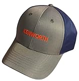 Kenworth Trucks Motors KWT KW Bright Undervisor Trucker Hat/Cap Grey