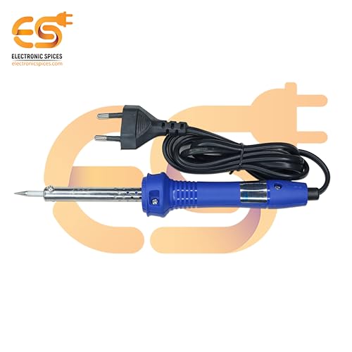 Image of Electronic Spices 240V 30Watt Soldering Iron With Copper Tip (Blue & Black)