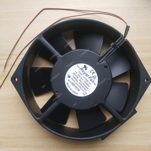 CYRMZAY Ventilador Compatible para Royal Fan TYPE UT795C-TP 200V 36/31W 17238 2-Wire cooling Ventilador