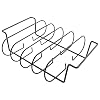 Lencyotool Roestvrije grillstandaard, veelzijdige ribbelframes met handgrepen, robuust roestvrij stalen ribframe…