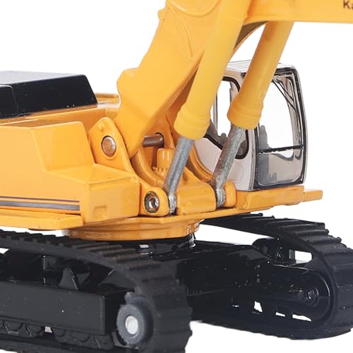 Brinquedo de caminhões de escavadeira de broca móvel de liga para construção educacional com peças m