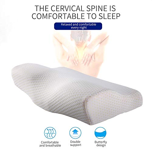 Goodjobb Espuma de memória Proteção no pescoço Recuperação lenta Espuma de memória Almofada ortopédi
