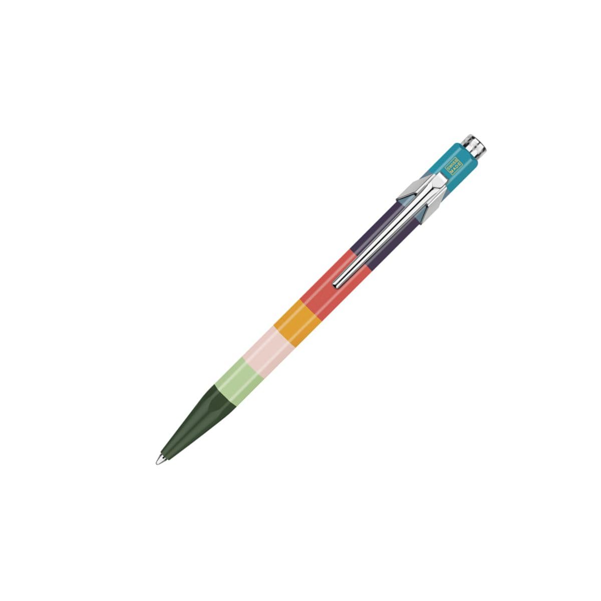 Caran d'Ache 0849 ballpoint pen Paul Smith, pencil case pistachio