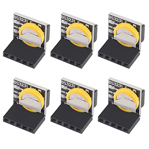 ACEIRMC 6pcs DS3231 High Precision RTC Real Time Clock Module 3.3V/5V for Arduino Raspberry Pi by ACEIRMC - Used condition - CA$12.67