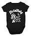 Body da Neonato Rock Parody - Metal Baby - Body Simpatico e Divertente - Idea Regalo