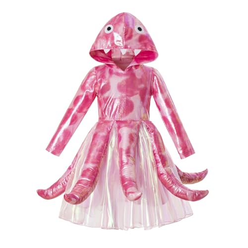 Disfraz de pulpo para niña tamaño 10 años miniatura 1