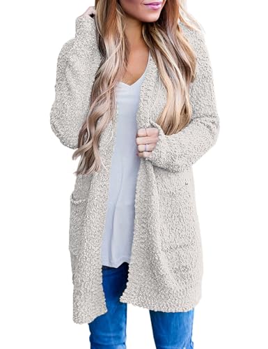 MEROKEETY Women's 2025 Winter Long Sleeve Soft...