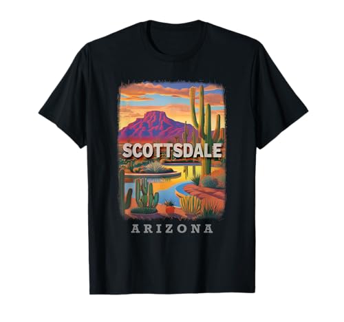 Scottsdale Arizona AZ Desert Oasis SD456 T-Shirt