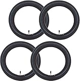 2.50-10 Dirt Bike Tube with Valve Stem Straight, 4 Pack 2.5/2.75-10 Dirt Bike Replacement Inner Tube...