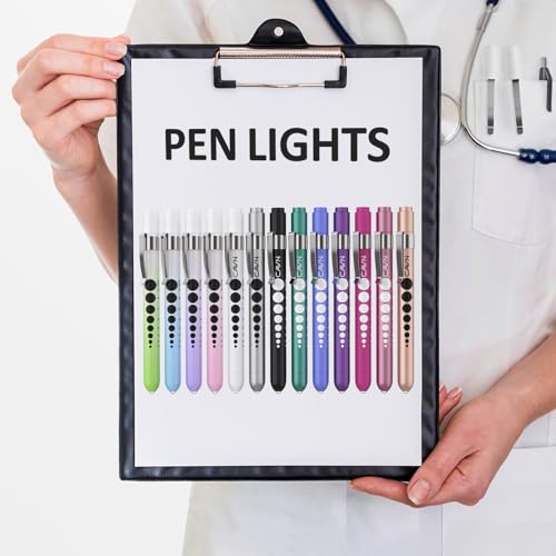 Image of CAVN Pen Light, Penlight with Pupil Gauge LED Penlight for Nurses Doctors