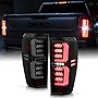 ACANII - For [Incandescent Type] 2019-2023 GMC Sierra 1500 20-23 2500HD 3500HD Black Smoked LED Tube Tail Lights Lamps