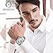 Imagen de RORIOS Moda Relojes Luminoso Reloj Hombre Mecánico Automático Relojes con Correa de Acero Inoxidable Clásico Esqueleto Reloj de Pulsera