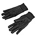 Professional Horse Riding Gloves, Silicone Anti Slip Palm, Thermal Insulation for Training & Professional Horseback Riding (M)