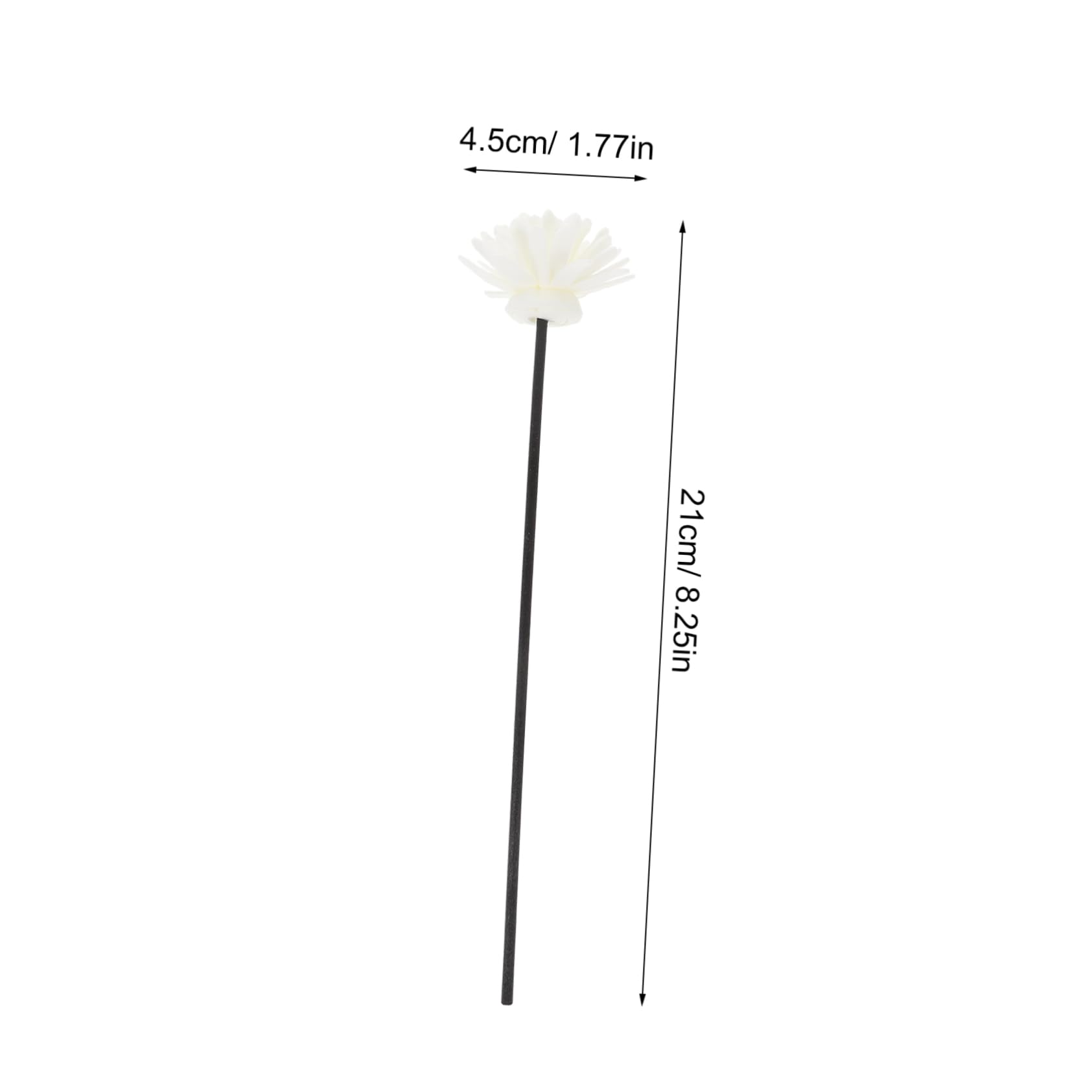 GRIRIW 10 Pack Diffuser Sticks Flower Fragrance Fake Diffuser Rods for Bottles