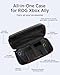 Miimall Hard Carrying Case Compatible with Rog Xbox Ally X, Drop-Proof and Shockproof EVA Protective Carry Bag with Large Capacity for Xbox Rog Ally X Gaming Handheld Console and Accessories