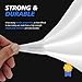 Crawl Space Vapor Barrier - 10 mil (10' x 100'), Thick Plastic sheeting, Drop Cloth Moisture Barrier Covering for Crawl Space Encapsulation, Heavy Duty Polyethylene Film, Black and White Panda Film