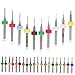 FUNOMOCYA 30Pcs Drill for Jewelry and Pcb Engraving Precision Small Drill Bits for Circuit Board and Jewelry Making