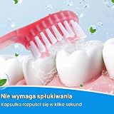 YUNCHI Mini szczoteczka do zębów 5 w 1, jednorazowe szczoteczki do zębów z pastą do zębów + pryszczami + skrobakiem do języka + nicią dentystyczną, podróżna szczoteczka do zębów, pakowana pojedynczo