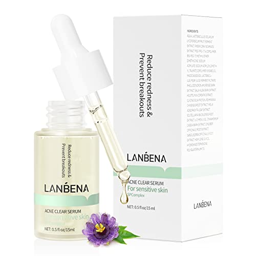 Acne Treatment Face Serum, 10% Salicylic Acid, Pimples Remover & Dead Skin Peels, Relieve Redness Rosacea Blemish, Centella Asiatica Soothing Calming, Acne Prone Sensitive Facial Skin Care, 15Ml/0.5Oz #TOP16