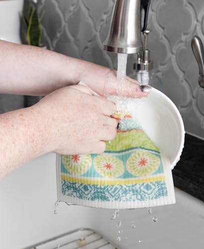 Image of RITZ Swedish Sponge Cloths, Boho, 12 Pack