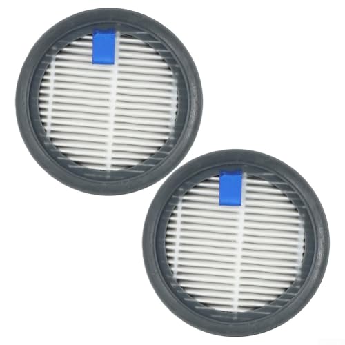 Lot de 2 filtres lavables de rechange pour aspirateurs Remez RMVC-503, RMVC-504, RMVC-505 et RV-UR361 pour maintenir des sols propres et de l'air frais