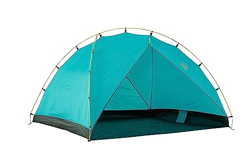 Grand Canyon Tonto Beach Tent 4 - Strandzelt/Strandmuschel 210 x 210 cm - Kuppel-Zelt, UV50+, Wasserdicht - Blue Grass (Blau), 210 x 210 x 130 cm