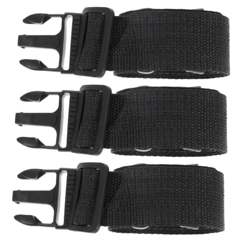 minkissy 3 Pcs Chair Accessories Product Tool System Adjustable Accessory Nylon Black