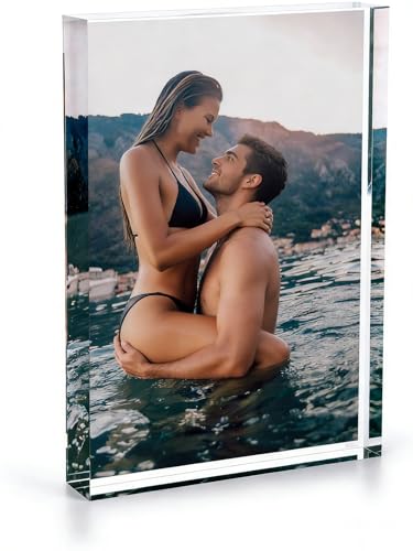 JITUIHOM Acrylic Photo Wall Art, Picture Printed on Glass, Custom