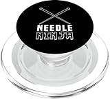 Photo Gallery needle ninja funny sewing craft design popsockets popgrip per magsafe Photo Gallery needle ninja funny sewing craft design popsockets popgrip per magsafe