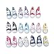 10 Paar Puppenschuhe, 2 Zoll, Puppen-Leinwandschuhe, Rutschfeste Puppen-Turnschuhe für 1/6 BJD-Puppen, Schuhe, Zubehör
