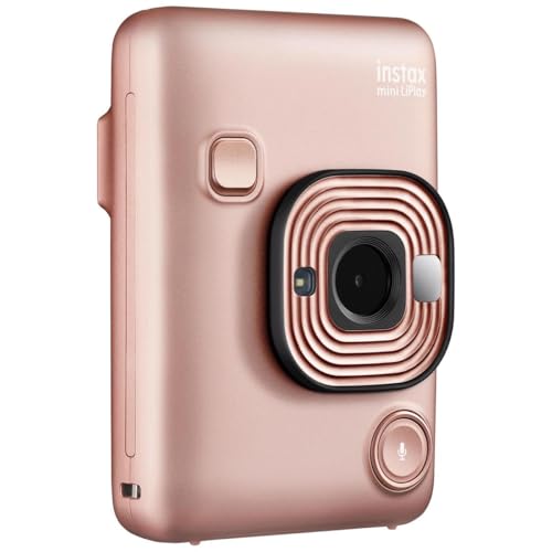 Fujifilm Instax Mini Liplay - Cámara instantánea híbrida - Oro rubor - imagen 7