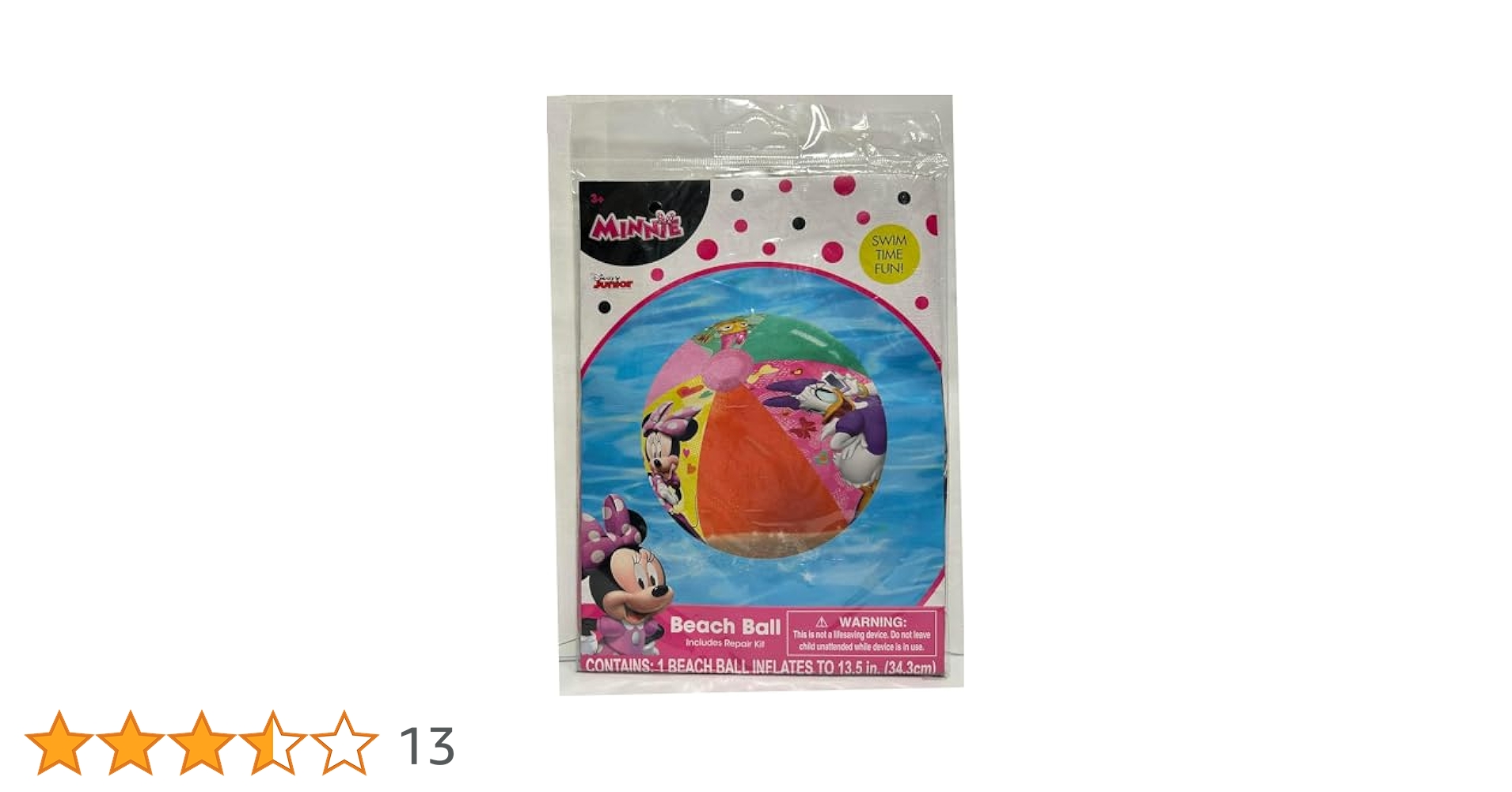 ミニーちゃんビザボール Amazon.co.jp: Disney ミニーマウス ビーチボール 17.5インチ