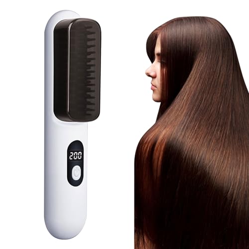 Erice plancha de pelo inalámbrica con 3 temperaturas miniatura 3