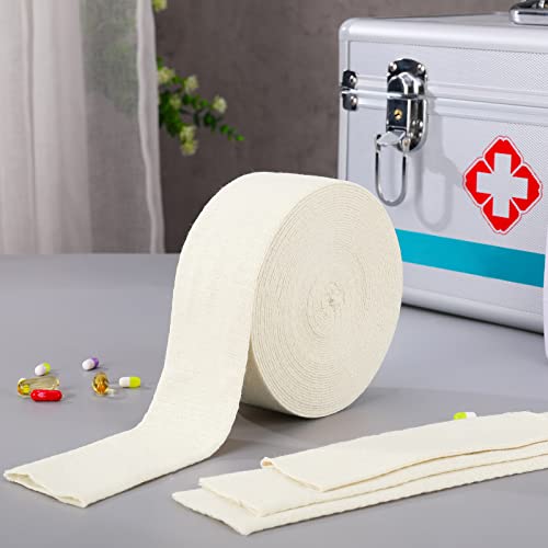 tondiamo cotton tubular stockinette gauze roll tubular arm stocking elastic leg stockinette tubing compression tube sleeve bandage for cast plaster comfort wear sweat absorbent 2 inch x 11 yard