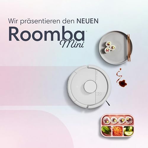 iRobot Roomba Mini Saugroboter mit Wischfunktion, AutoEmpty Basis, LiDAR – Ansicht 2
