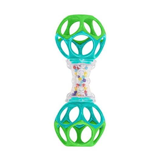 O Ball Bright Starts Oball Shaker Rattle Toy, Ages Newborn Plus