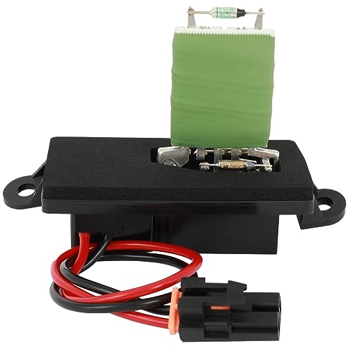 Image of SCITOO RU371 HVAC Blower Motor Resistor Compatible with 1999-2006 Chevy Silverado GMC Sierra 1500 2500 3500, 2000-2002 GMC Yukon (2 Holes Mounting Flange) Replaces# 973-004, 89018597, 22807122
