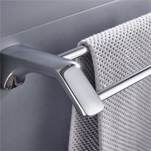 Toallero doble extensible de acero inoxidable con barras de secado rápido 6